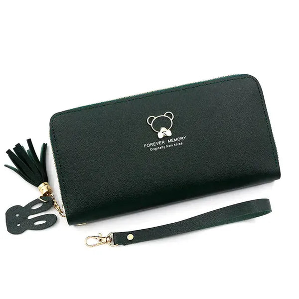 Women’s Long Zipper Clutch Wallet